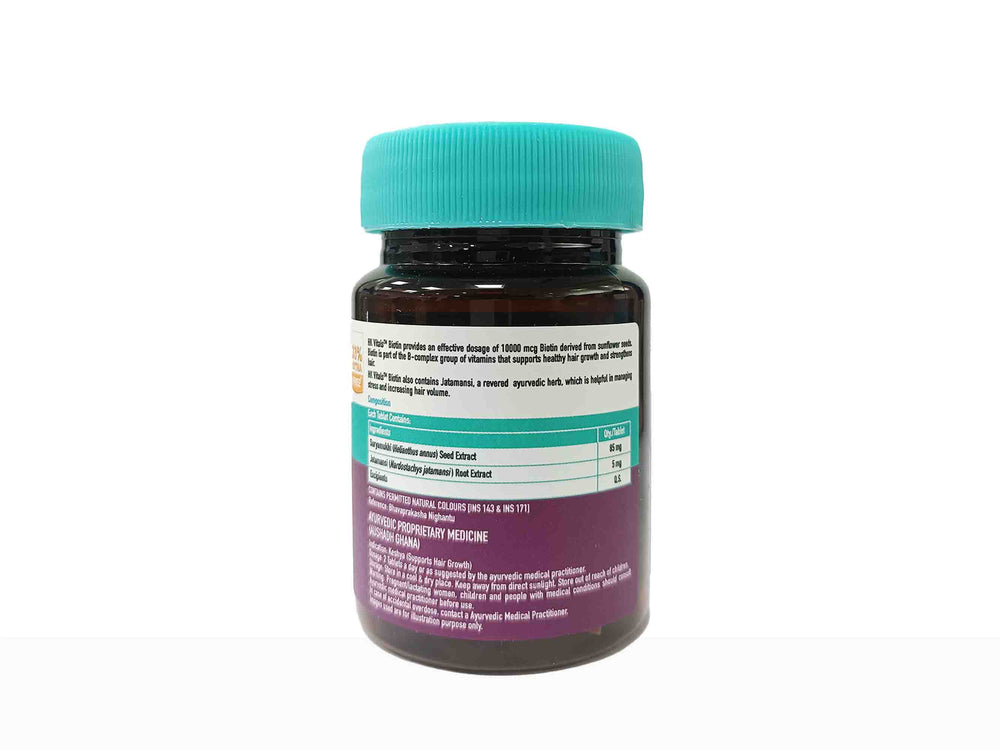 HK Vitals Biotin 10000 mcg Tablet