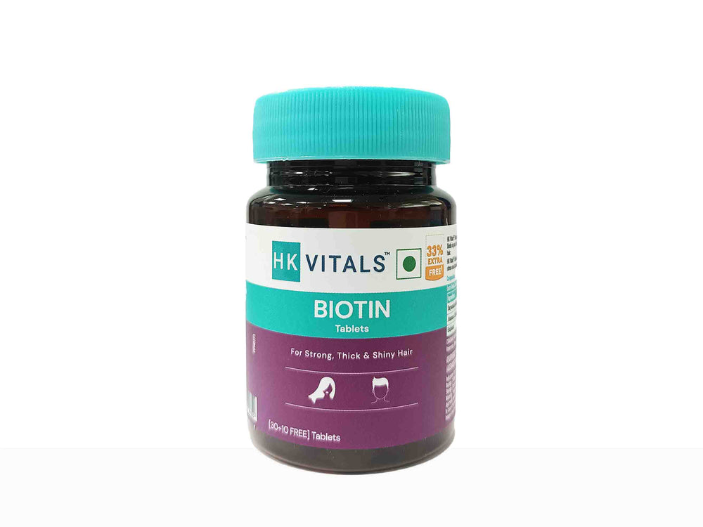 HK Vitals Biotin 10000 mcg Tablet