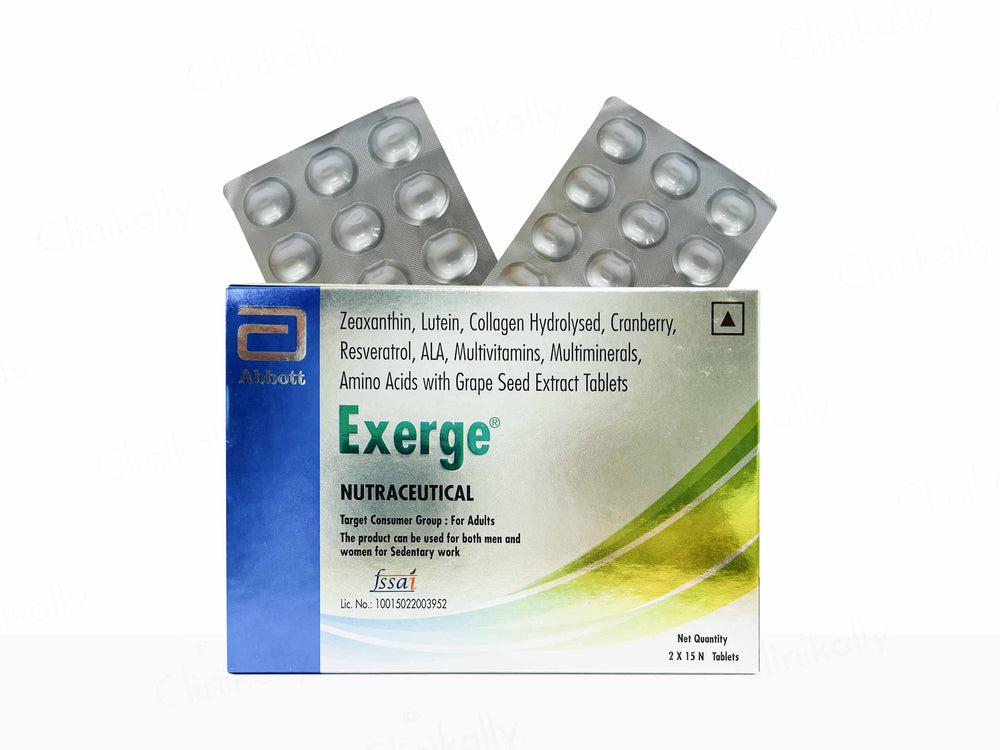 Exerge Nutraceutical Tablet