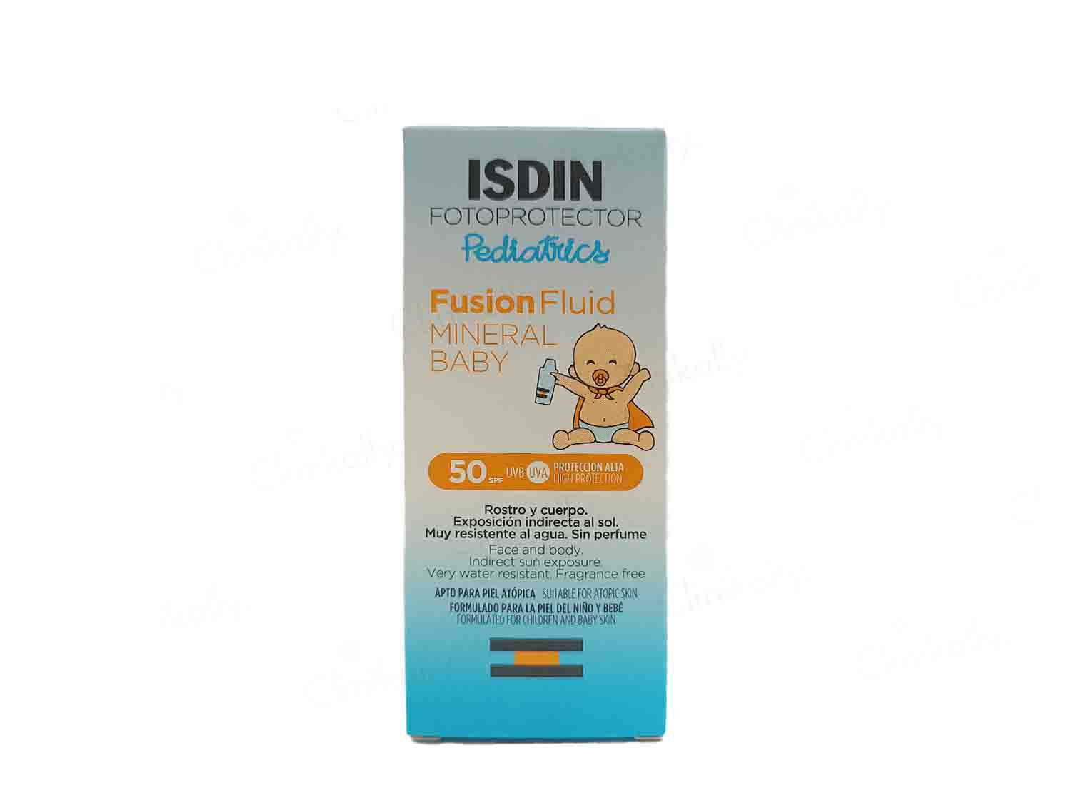 ISDIN Fotoprotector Pediatrics Fusion Fluid SPF 50 - Clinikally