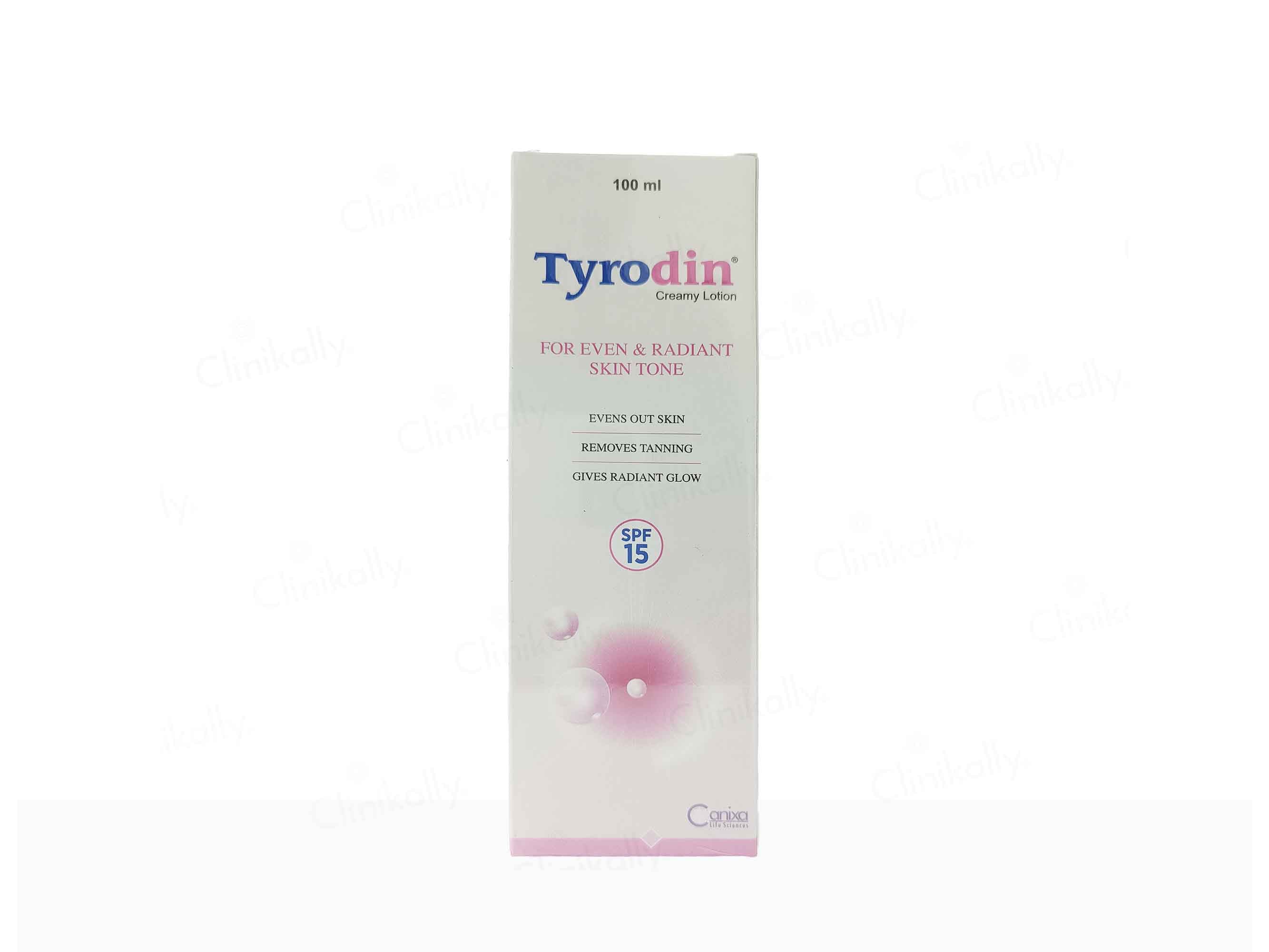 Tyrodin Creamy Lotion SPF 15 - Clinikally