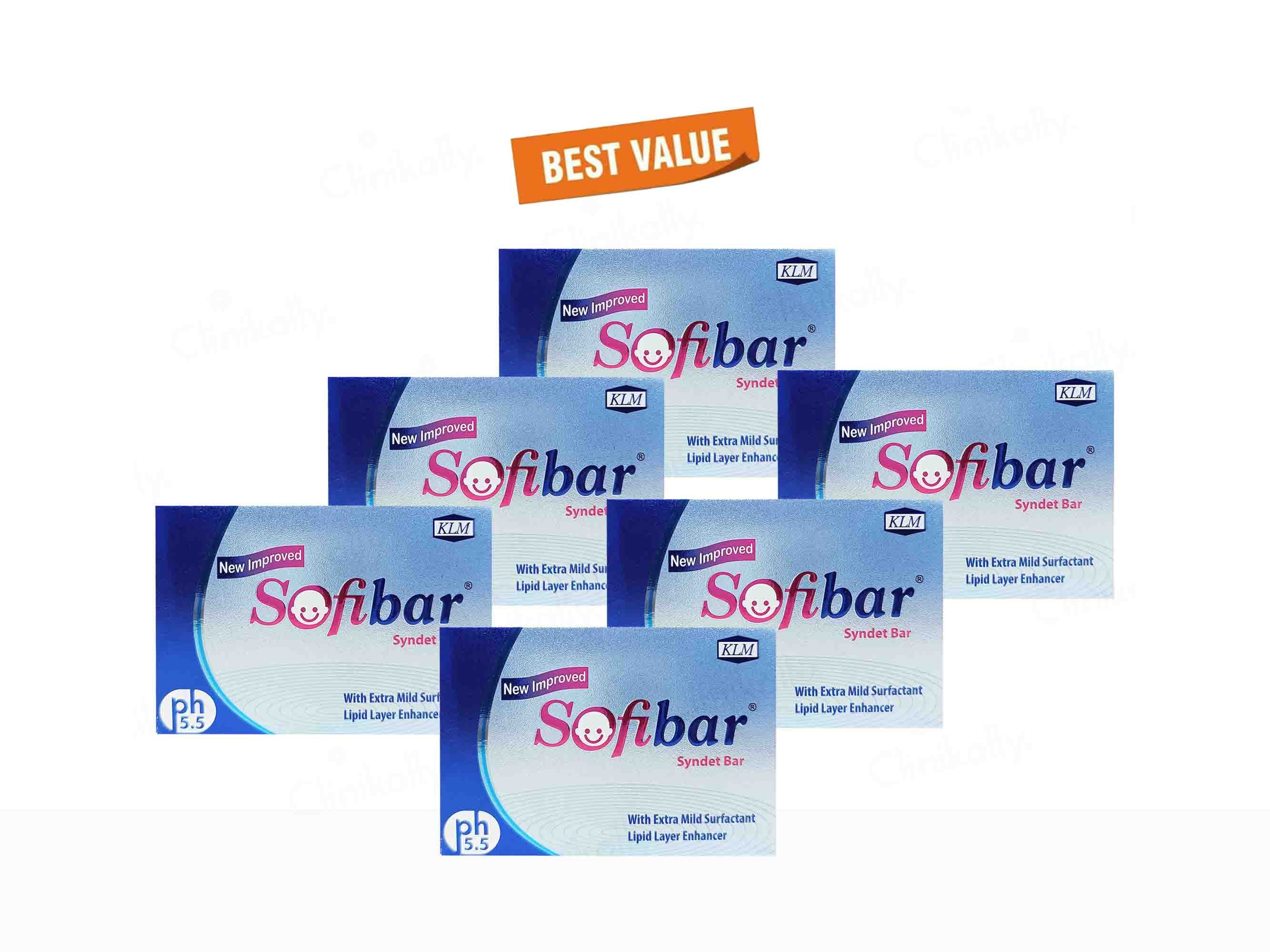 Sofibar pH 5.5 Syndet Bar