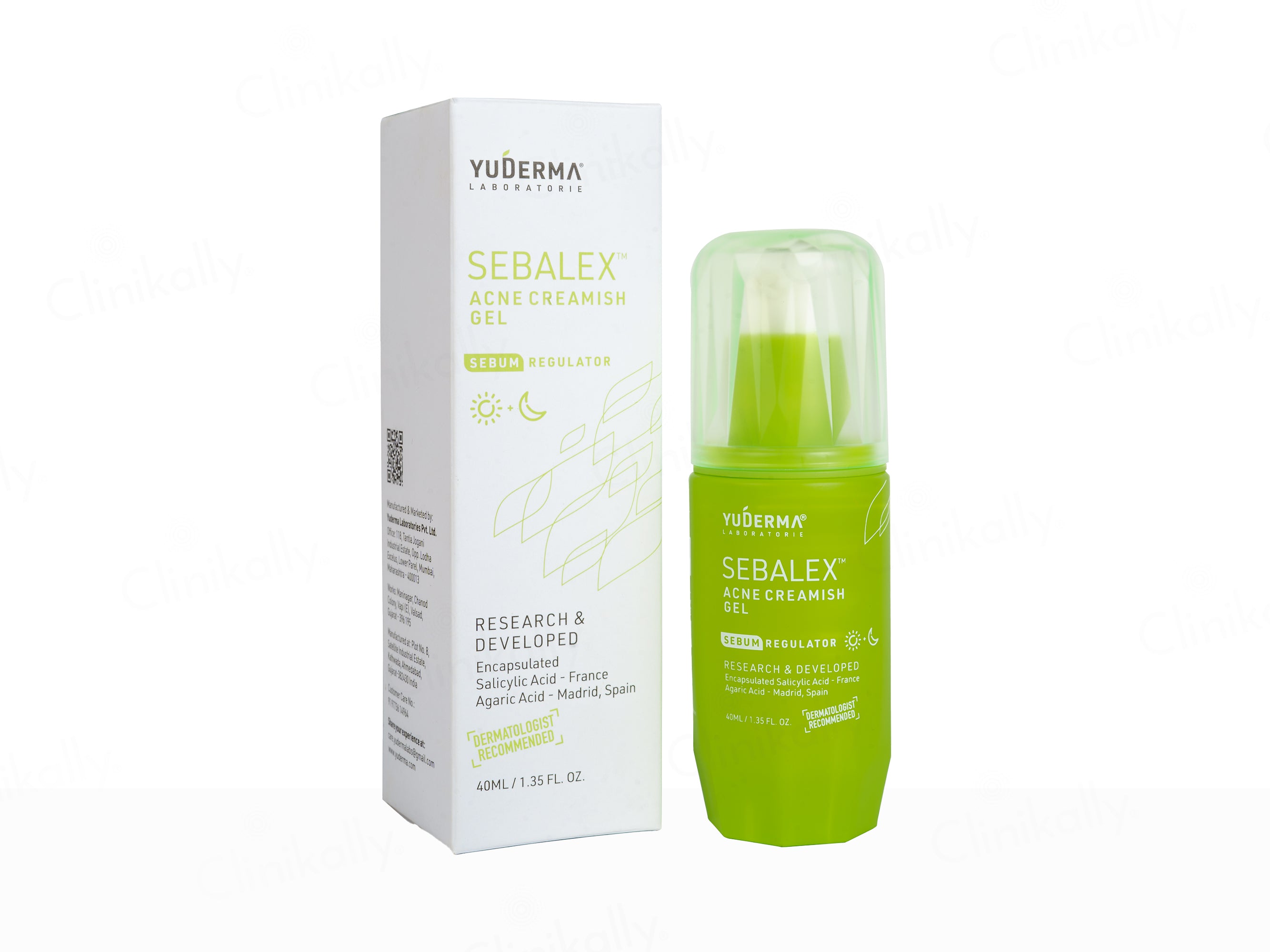 Yuderma Sebalex Acne Creamish Gel
