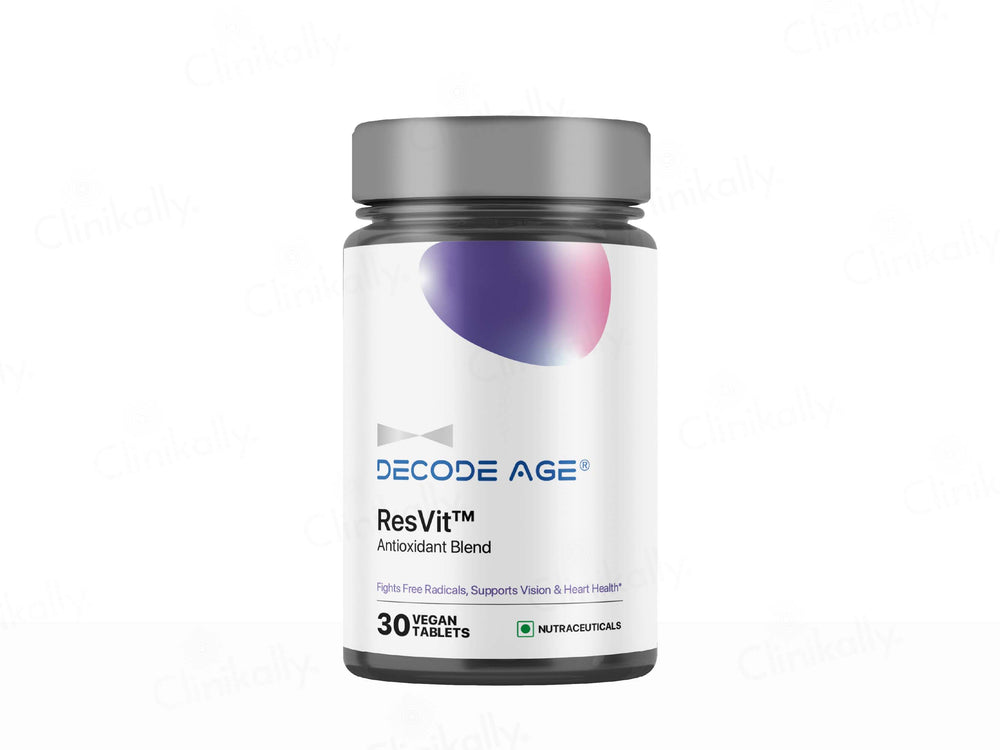 Decode Age ResVit Antioxidant Vegan Tablet