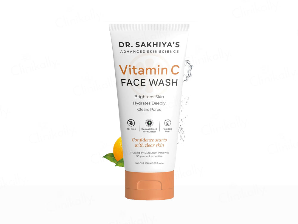 Dr. Sakhiya’s Vitamin C Skin Brightening Face Wash
