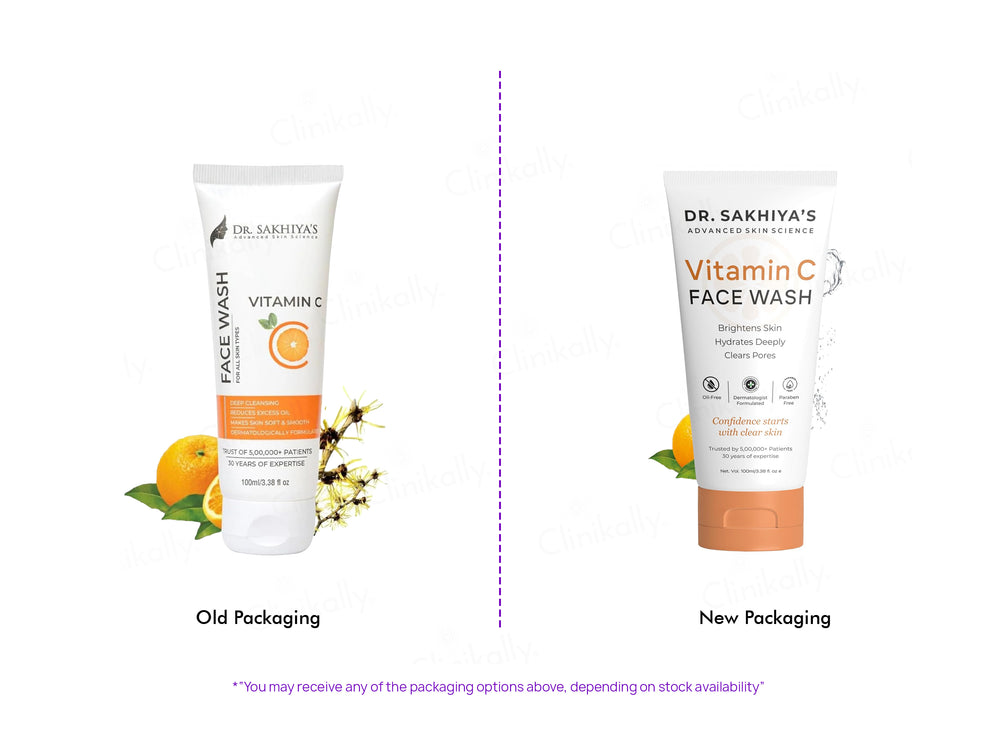 Dr. Sakhiya’s Vitamin C Skin Brightening Face Wash