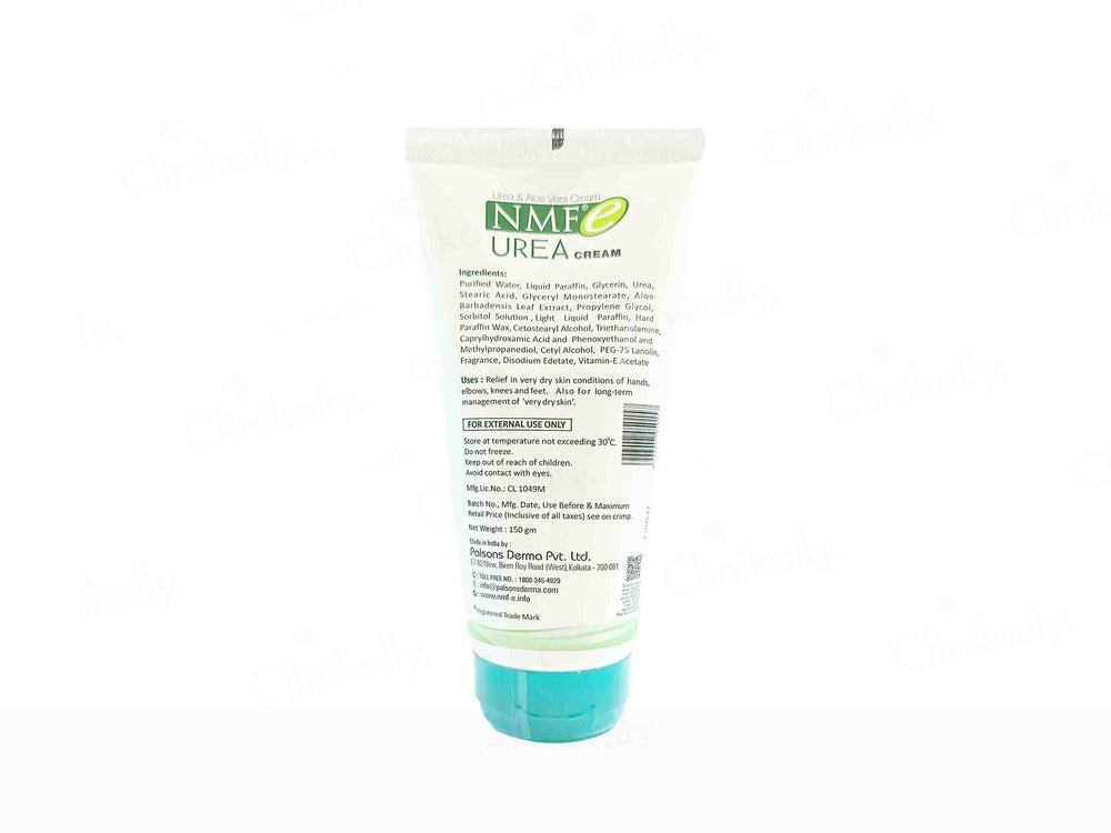 NMFe Urea and Aloe Vera Cream For Very Dry Skin - Clinikally