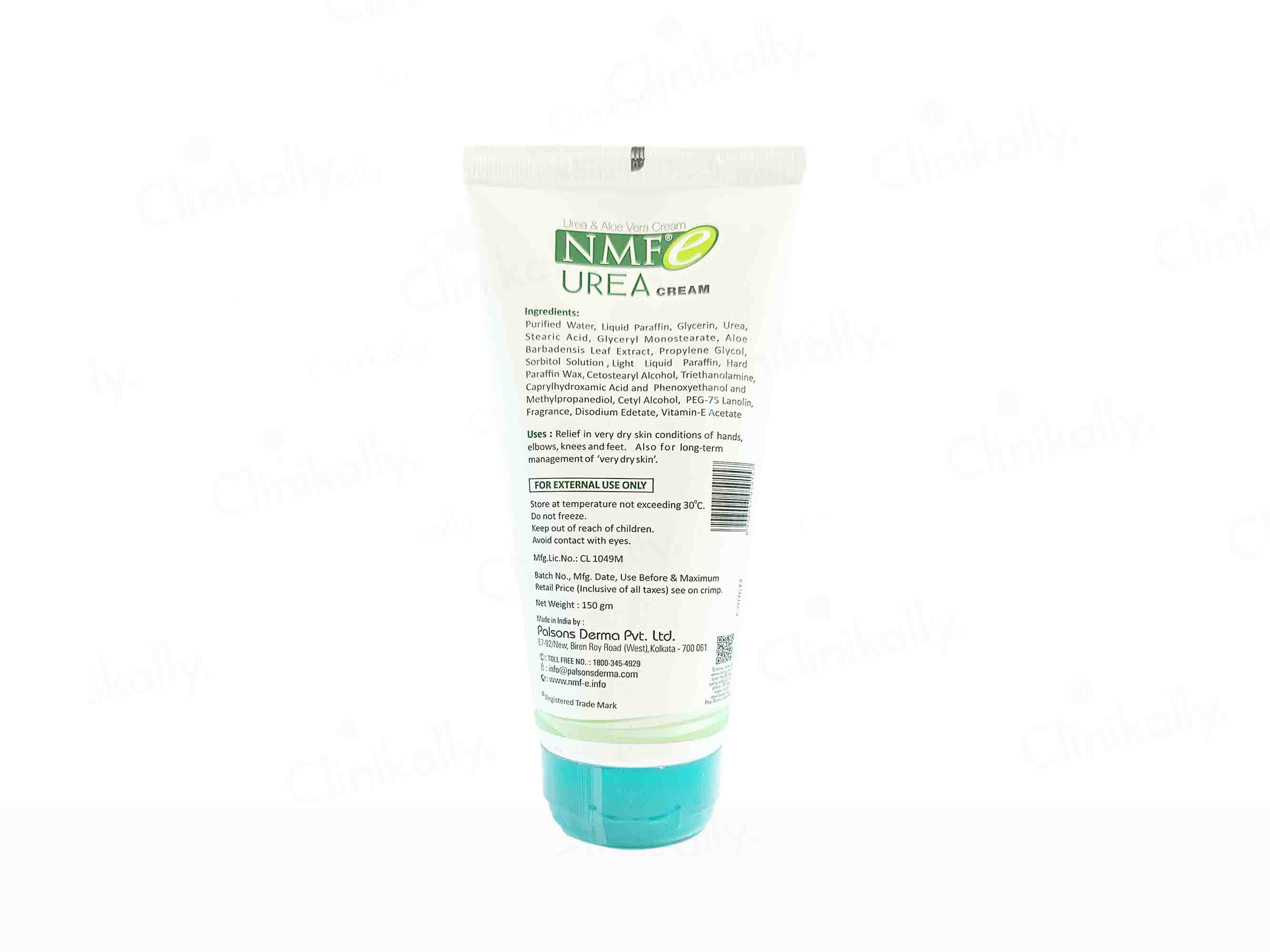 NMFe Urea and Aloe Vera Cream For Very Dry Skin - Clinikally
