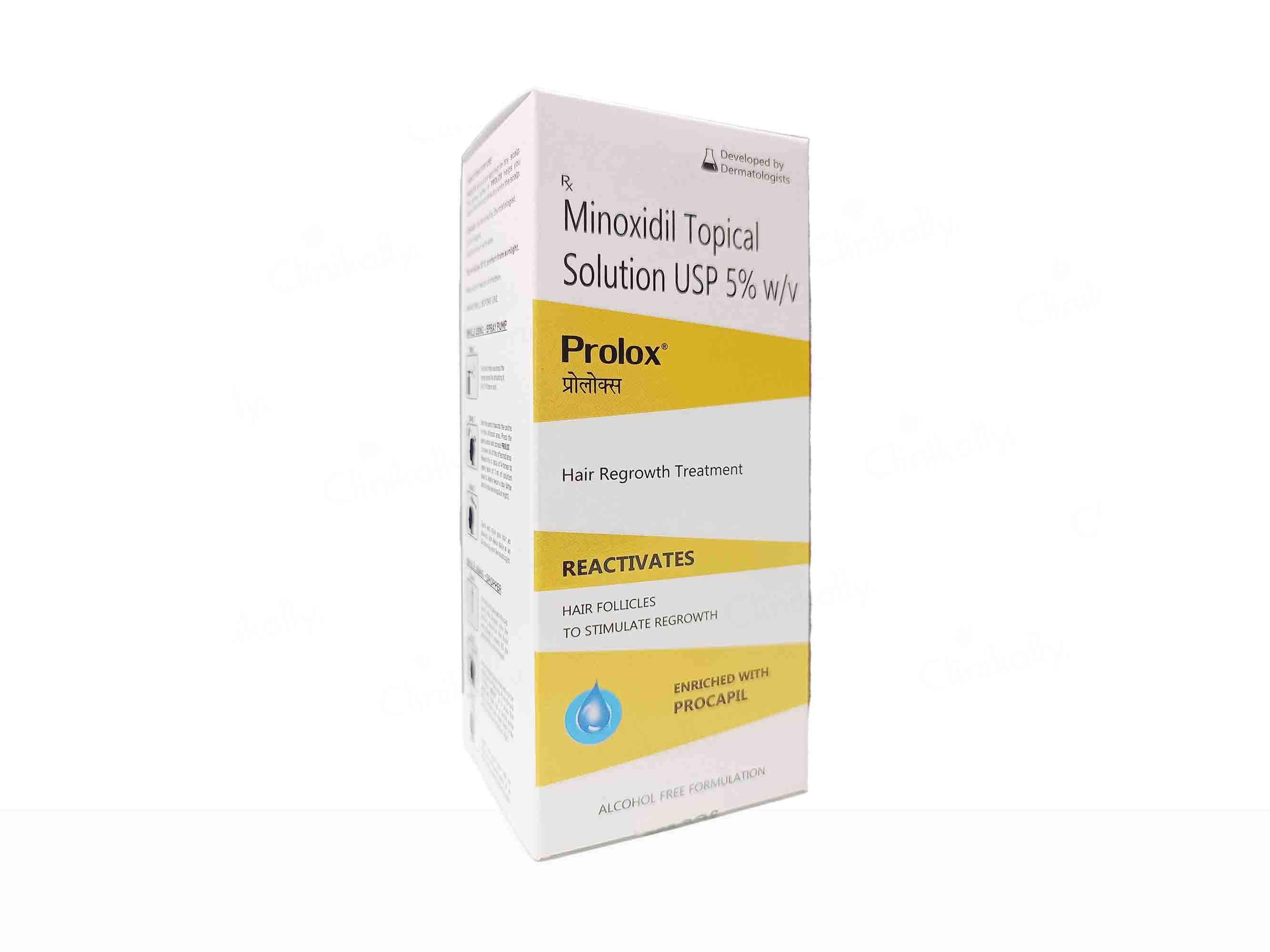Prolox 5% Topical Solution - Clinikally