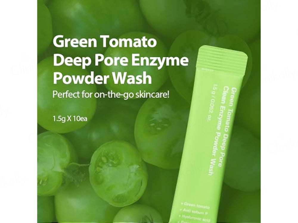 Sungboon Editor Green Tomato Deep Pore Clean Enzyme Powder Wash