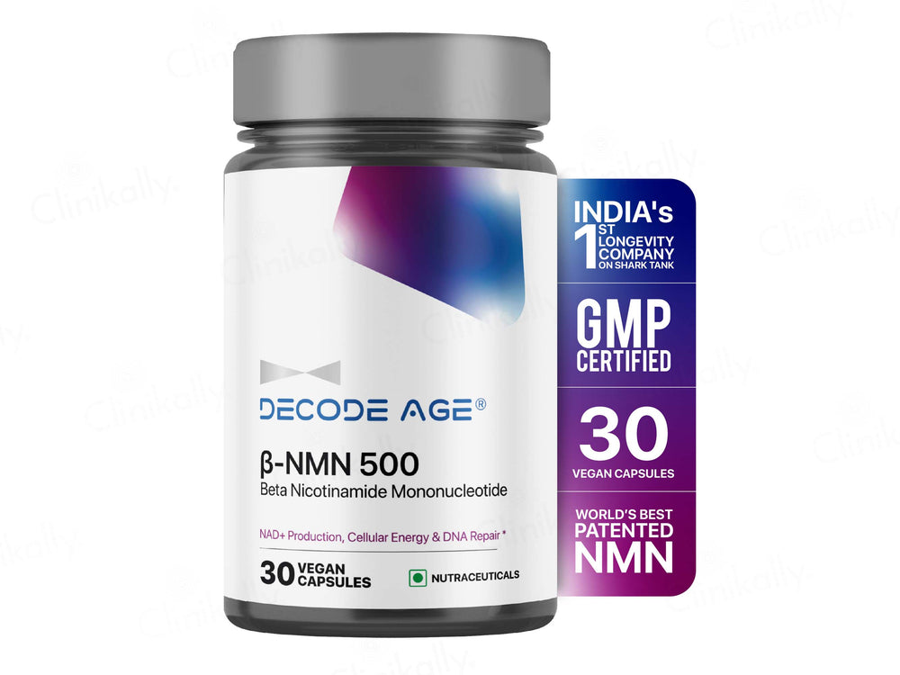 Decode Age Beta NMN 500 Vegan Capsule
