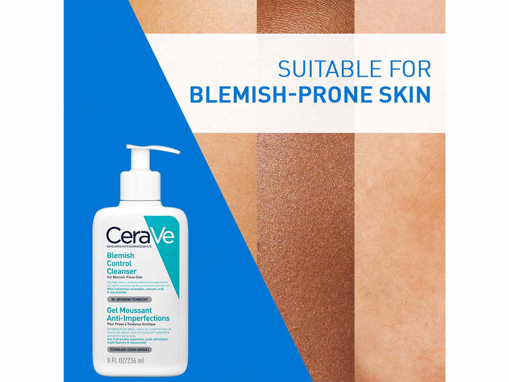 CeraVe Blemish Control Cleanser For Blemish-Prone Skin