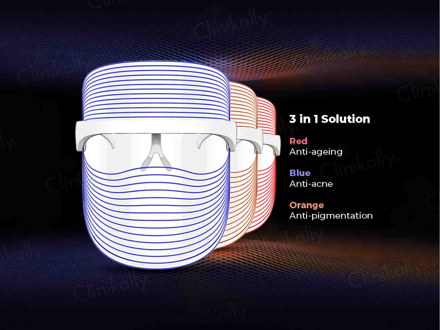 Winston LED Light Therapy Face Mask-Clinikallly