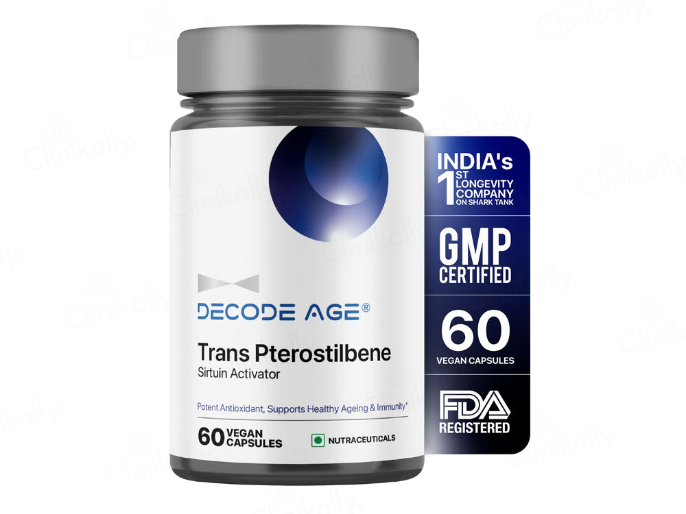 Decode Age Trans Pterostilbene Vegan Capsule