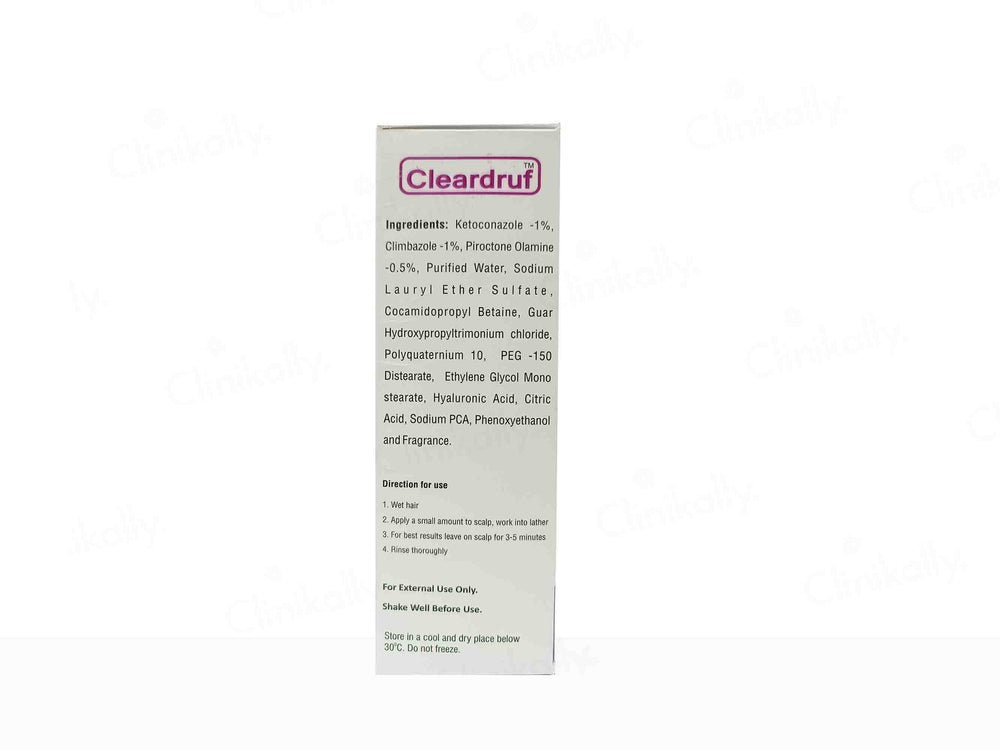 Cleardruff Anti-Dandruff Shampoo - Clinikally