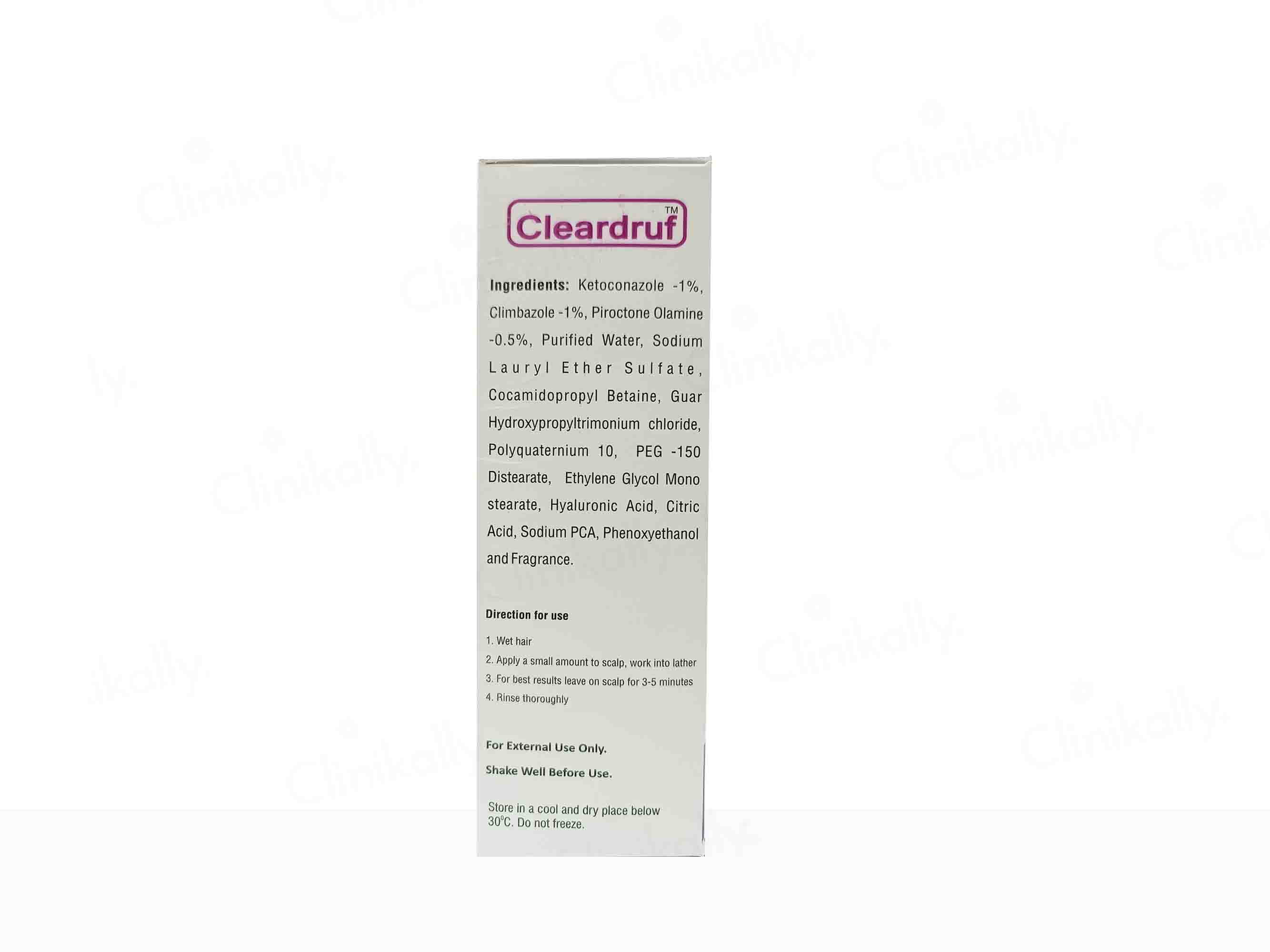 Cleardruff Anti-Dandruff Shampoo - Clinikally
