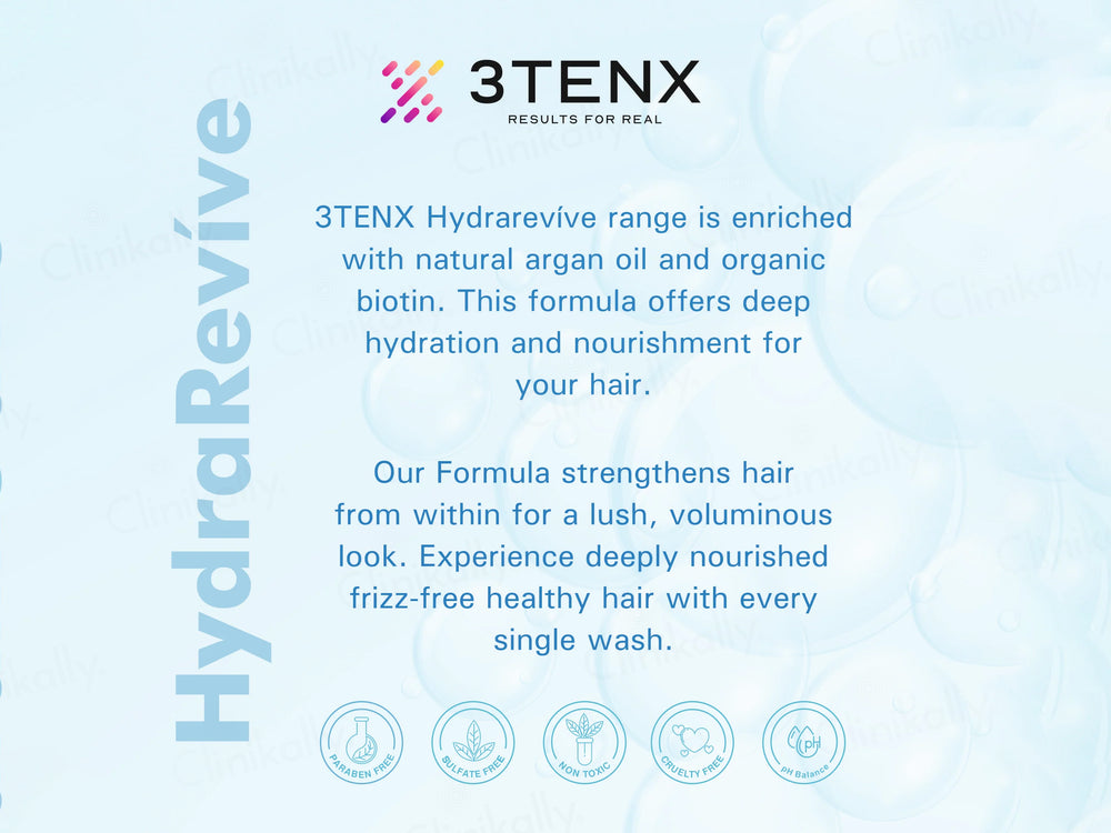 3Tenx HydraRevive Conditioner For Dull & Dehydrated Hair