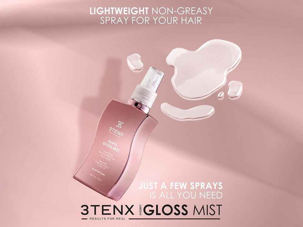 3Tenx Hydrify Gloss Mist For All Hair Types