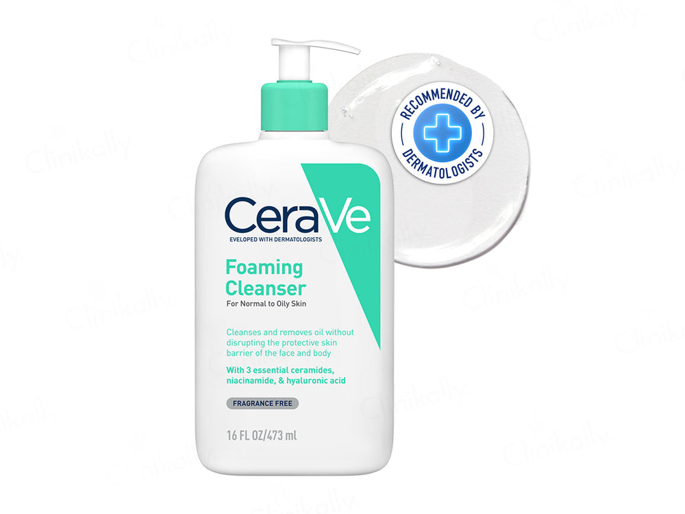 CeraVe Foaming Cleanser for Normal to Oily Skin