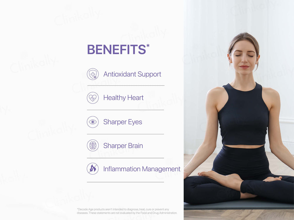 Decode Age ResVit Antioxidant Vegan Tablet