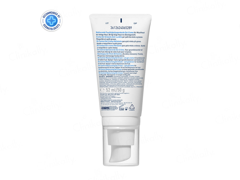 CeraVe Oil Control Moisturising Gel-Cream