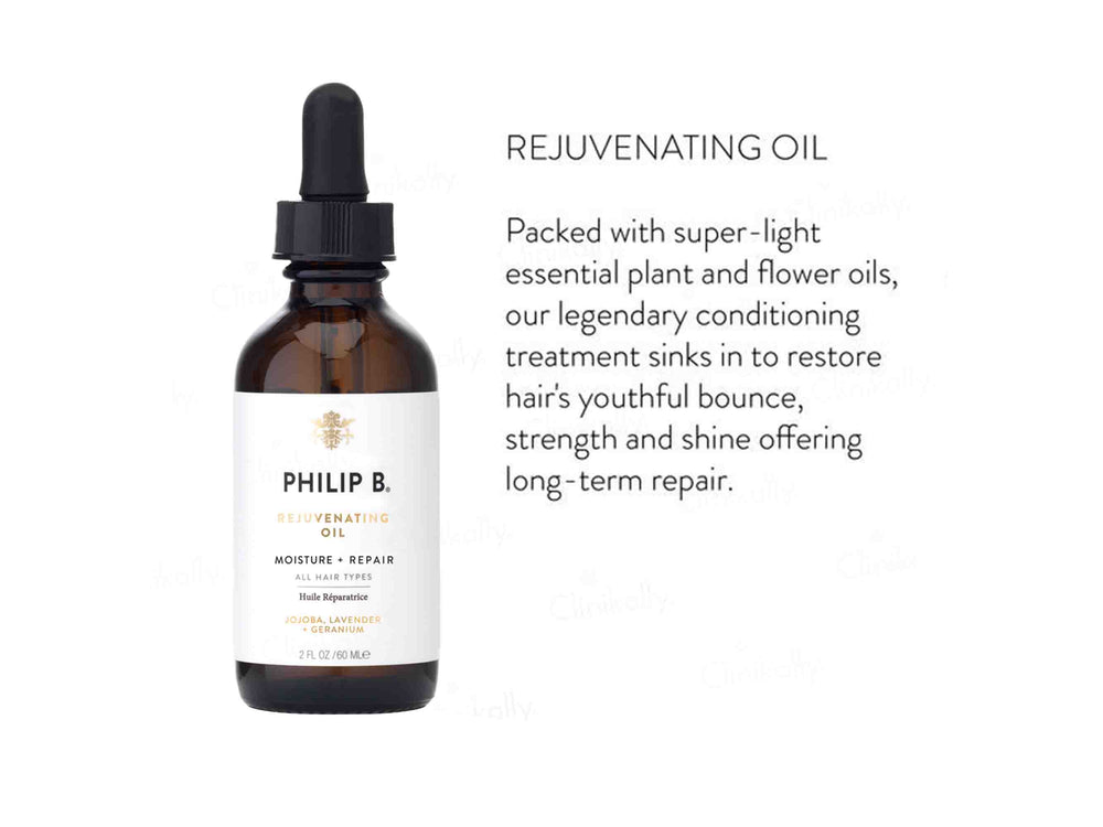 Philip B Rejuvenating Hair Oil