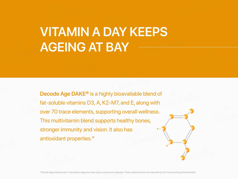 Decode Age DAKE Multivitamin Vegan Capsule