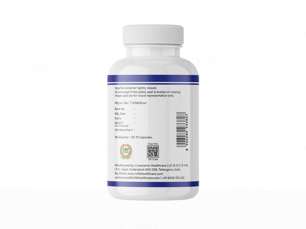 Inlife Grape Seed Extract 400mg Vegetarian Capsule