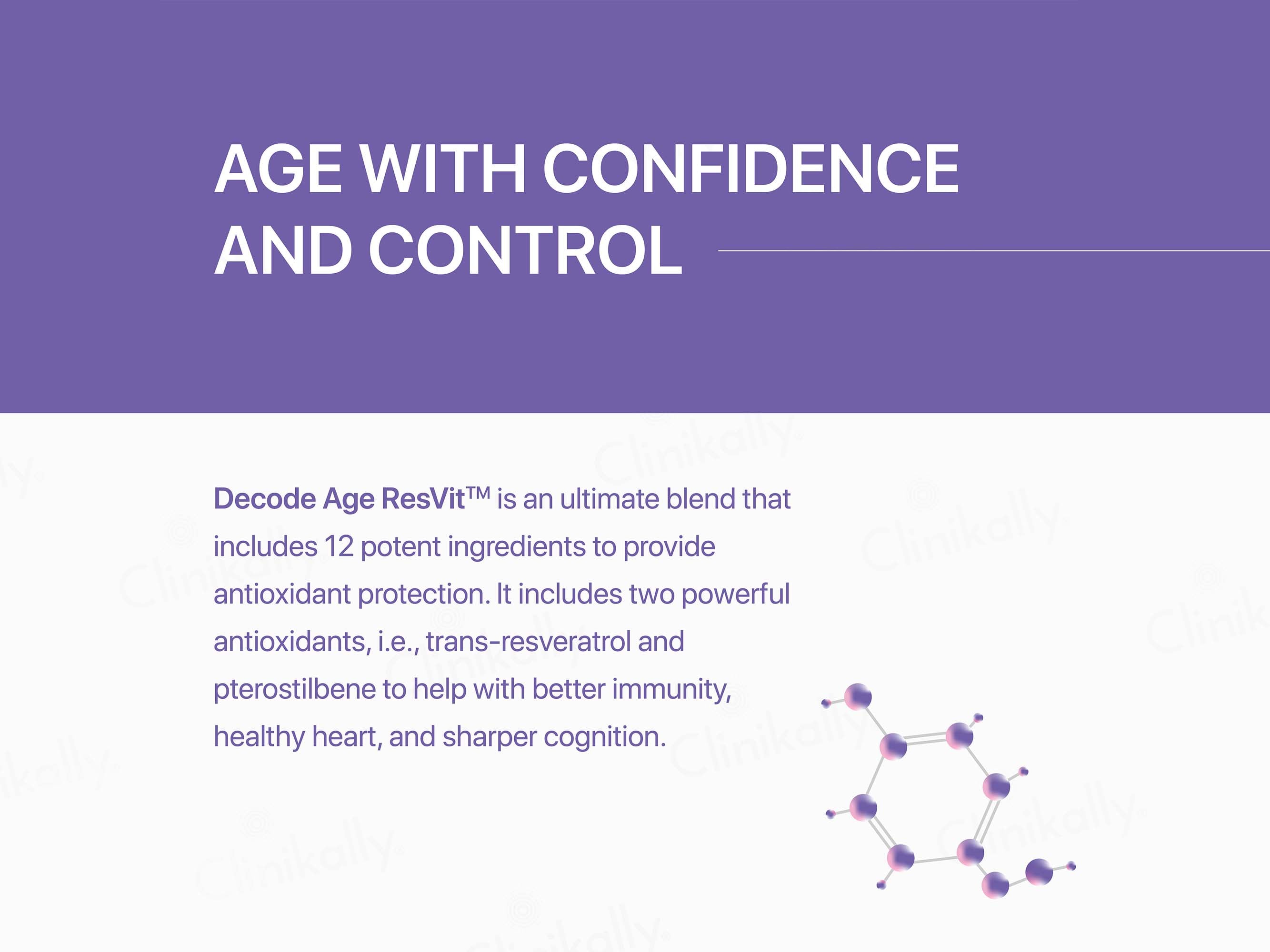 Buy Decode Age ResVit Antioxidant Vegan Tablet Online at Best Price ...