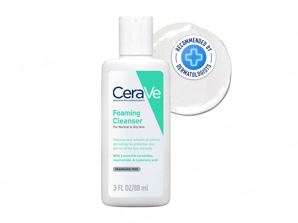 CeraVe Foaming Cleanser for Normal to Oily Skin