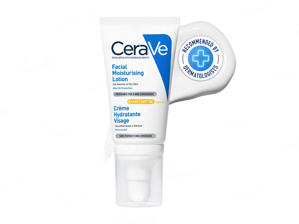 CeraVe AM Facial Moisturising Lotion For Normal to Dry Skin SPF 30
