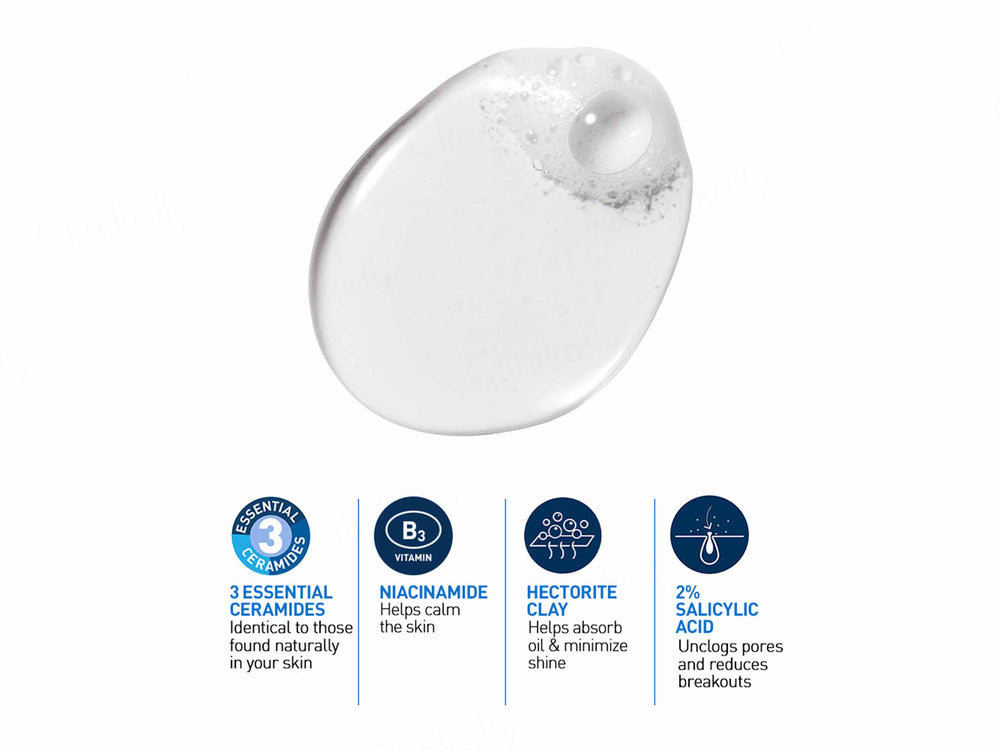 CeraVe Blemish Control Cleanser For Blemish-Prone Skin