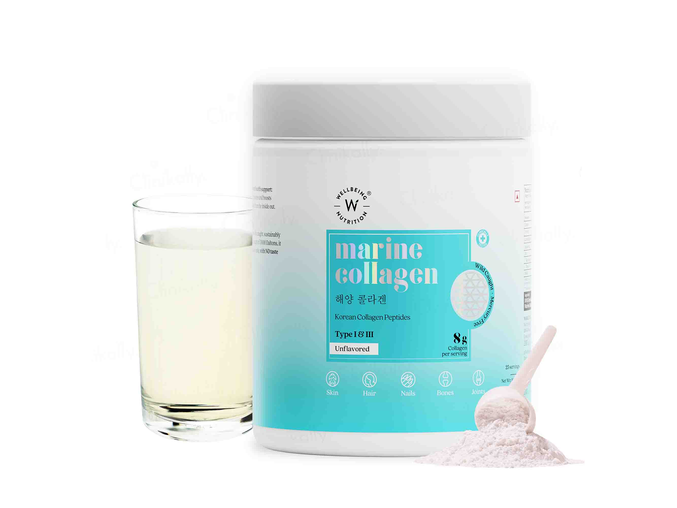 Wellbeing Nutrition Korean Marine Collagen Powder-Clinikally