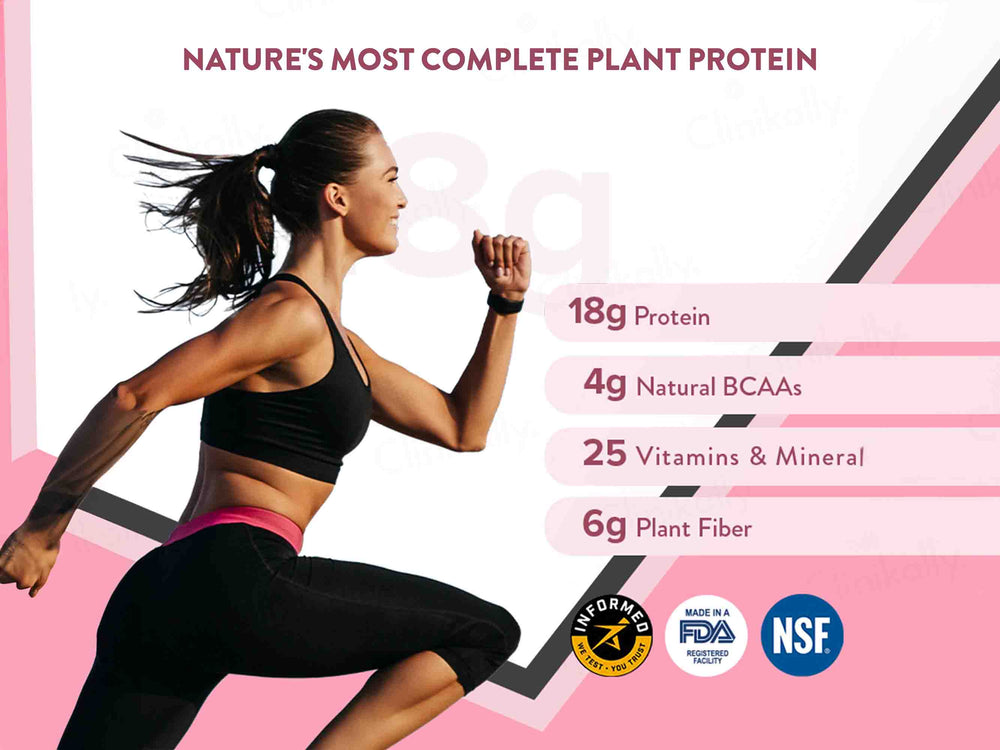 Wellbeing Nutrition Her Superfood Plant Protein Powder For Women - Chocolate Peanut Butter Flavour-Clinikallly