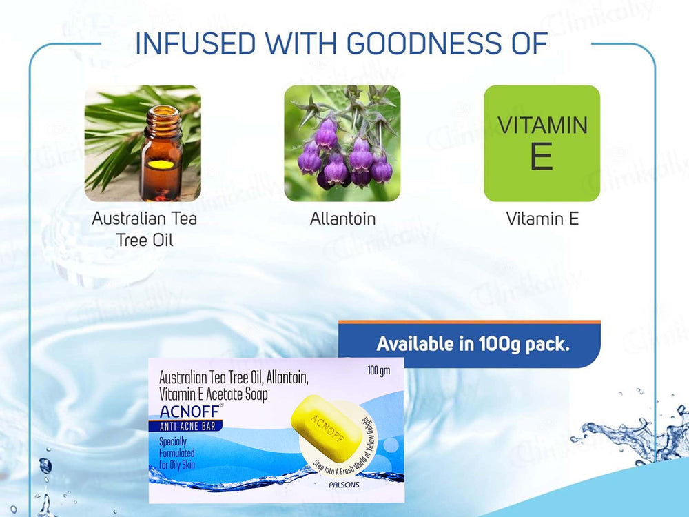 Acnoff Anti-Acne Bar For Oily Skin