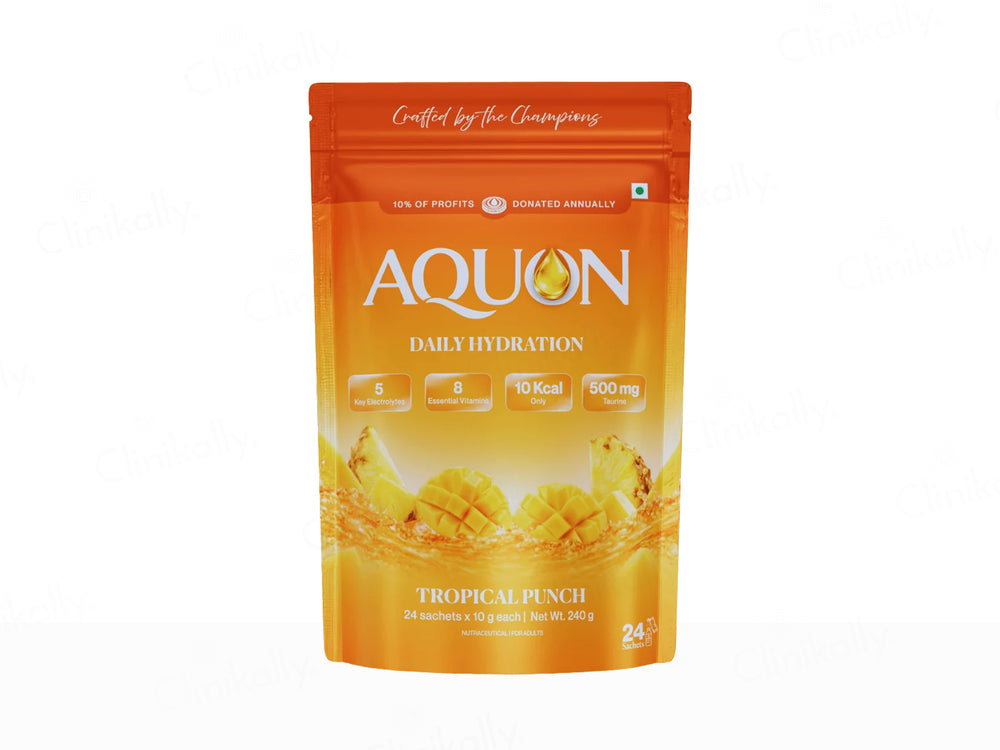 AQUON Daily Hydration Electrolyte Drink Mix Powder