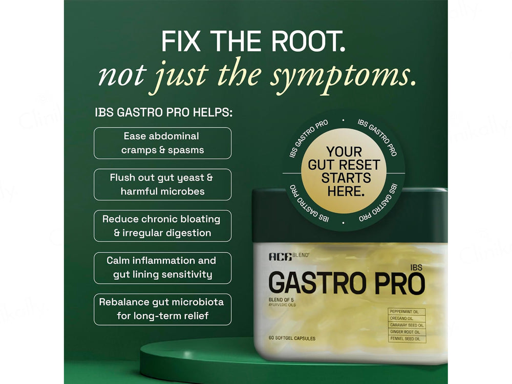 Ace Blend IBS Gastro Pro Softgel Capsule