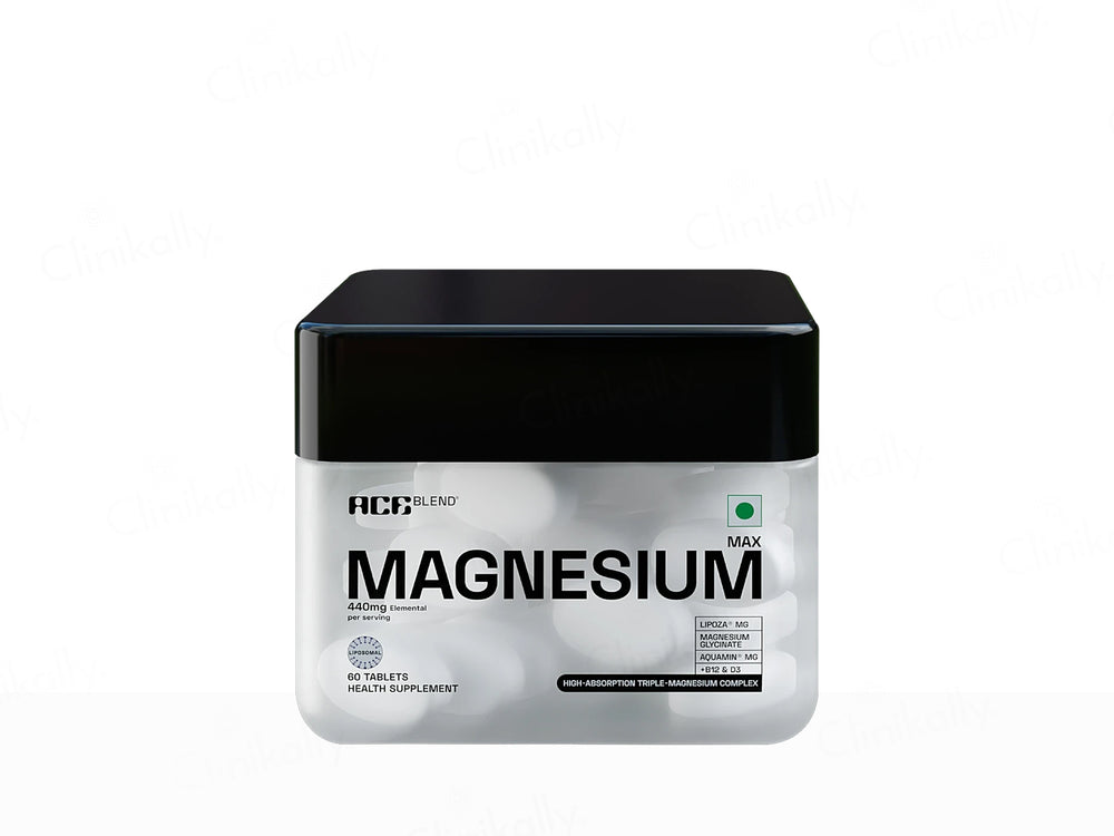 Ace Blend Max Liposomal Magnesium 440mg Health Supplement Tablet