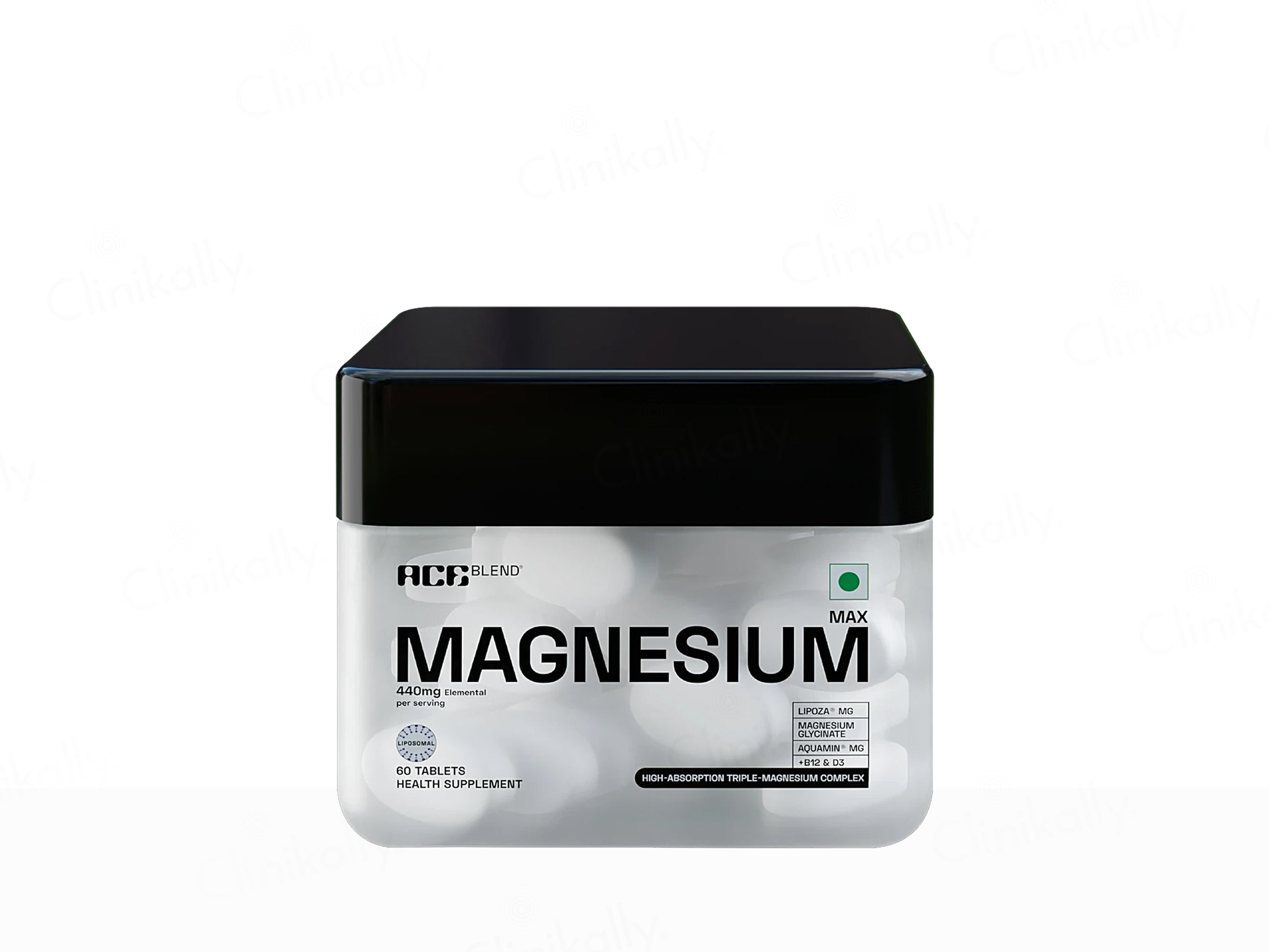 Ace Blend Max Liposomal Magnesium 440mg Health Supplement Tablet