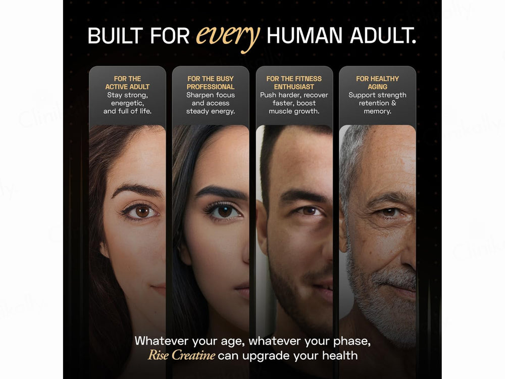 Ace Blend Rise Creatine Monohydrate Powder - Unflavoured