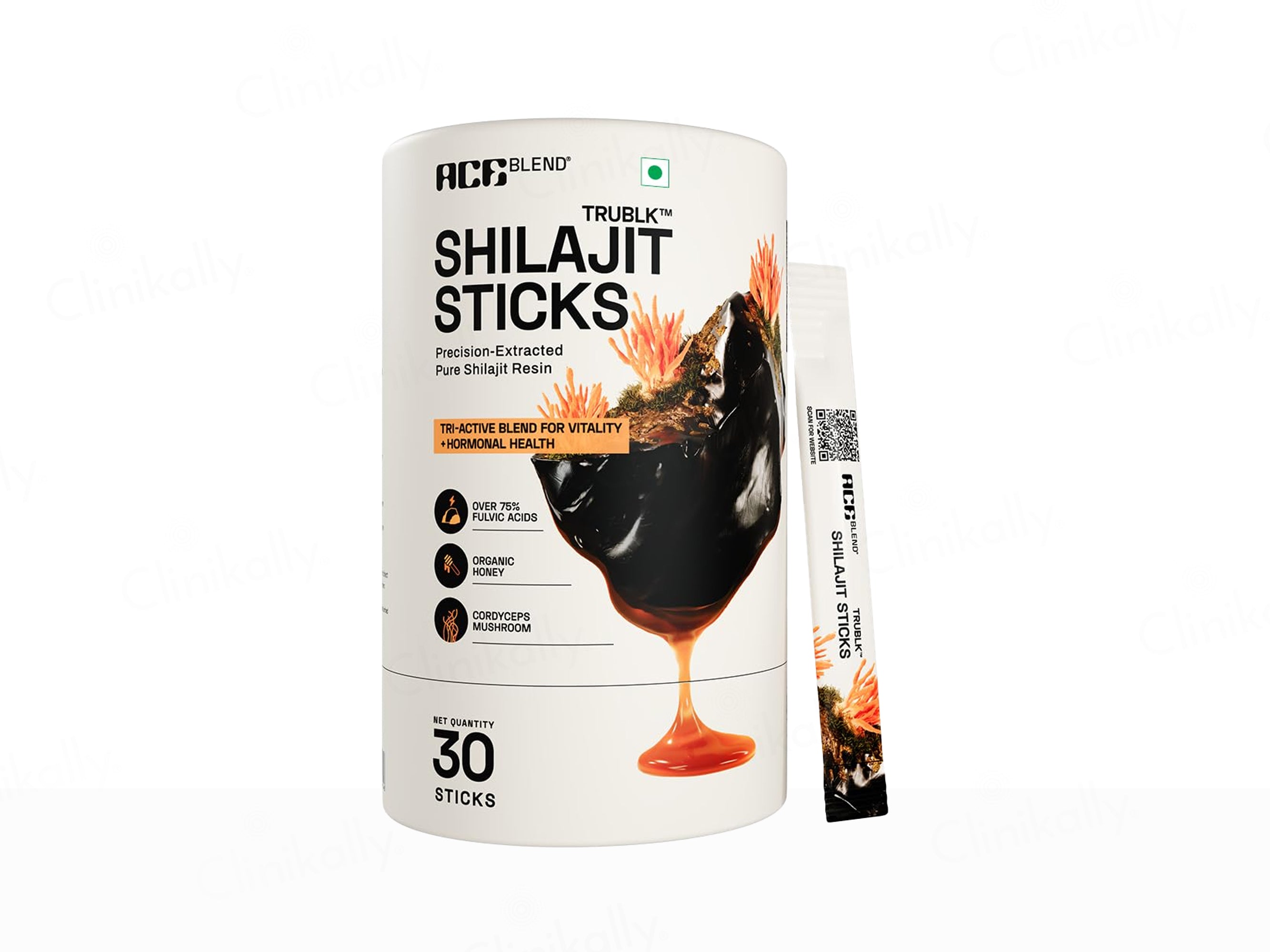 Ace Blend Trublk Pure Shilajit Resin Sticks