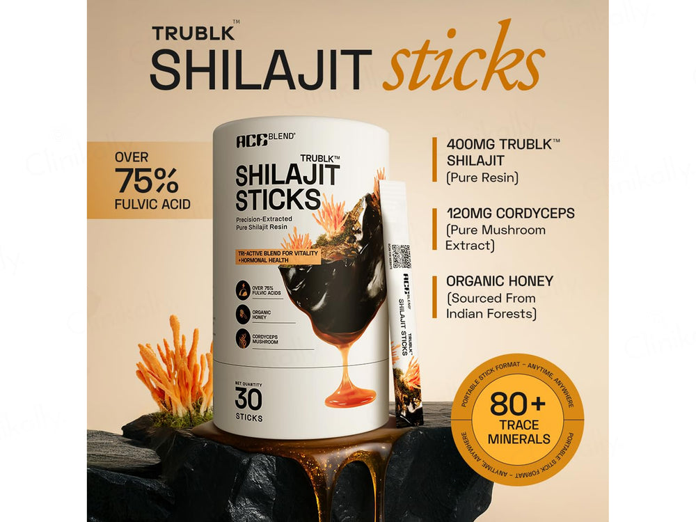 Ace Blend Trublk Pure Shilajit Resin Sticks
