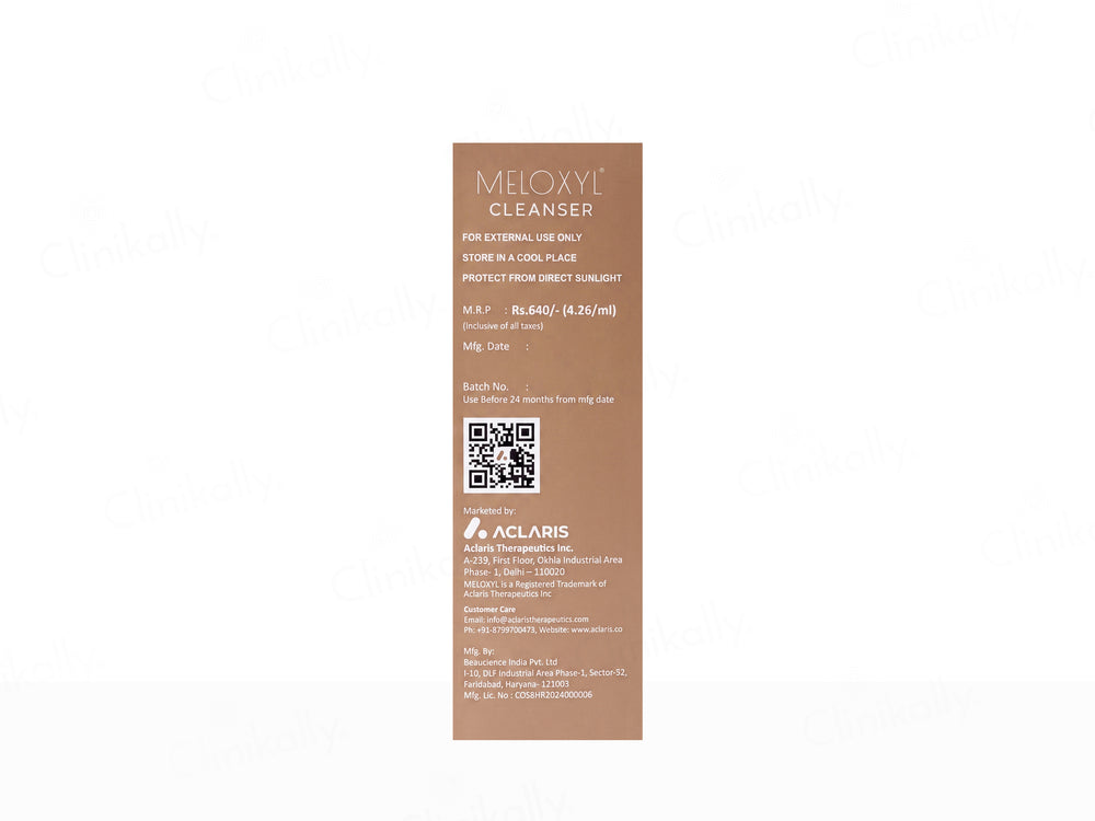 Aclaris Meloxyl Pigmentation Corrector Cleanser