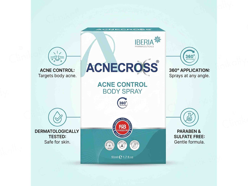 Acnecross Acne Control Body Spray