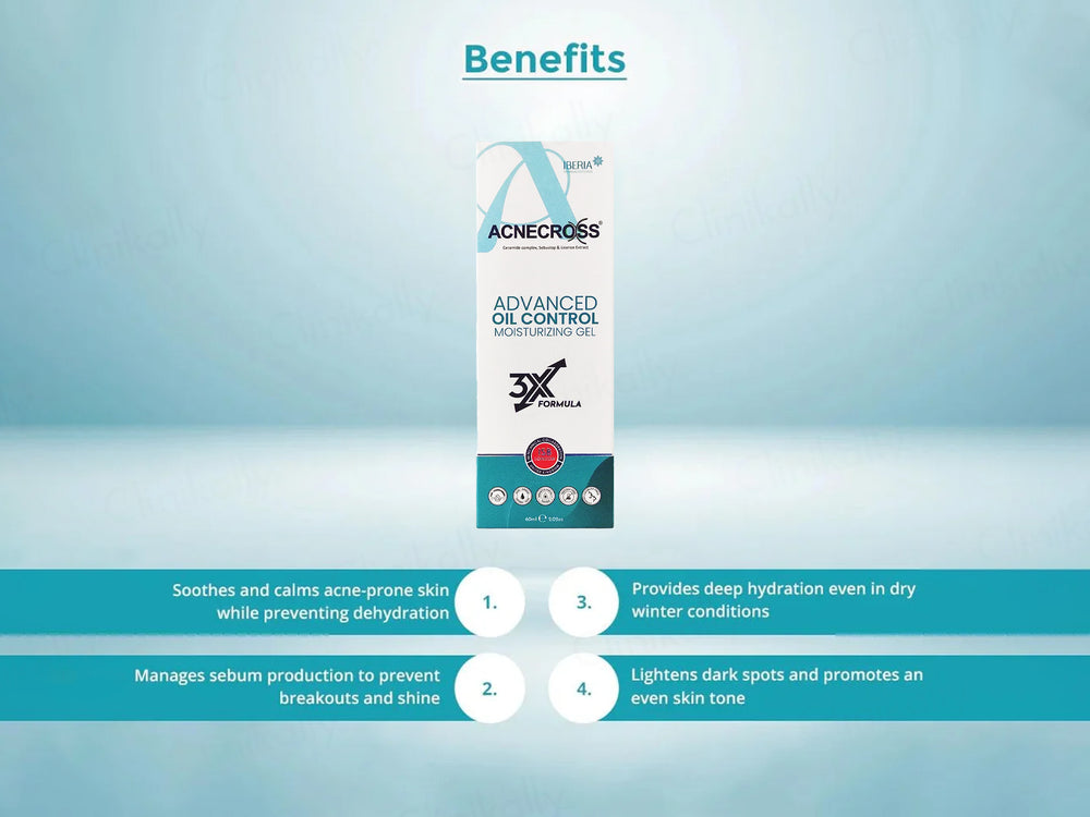 Acnecross Advanced Oil Control Moisturizing Gel