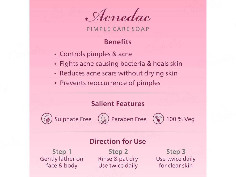 Acnedac Pimple Care Soap