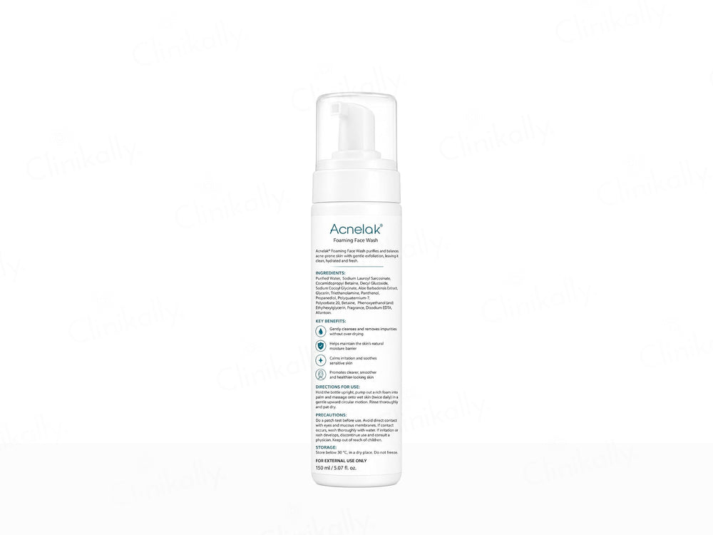 Acnelak Foaming Face Wash