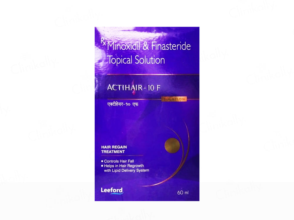 Actihair-10 F Hair Regain Treatment Topical Solution