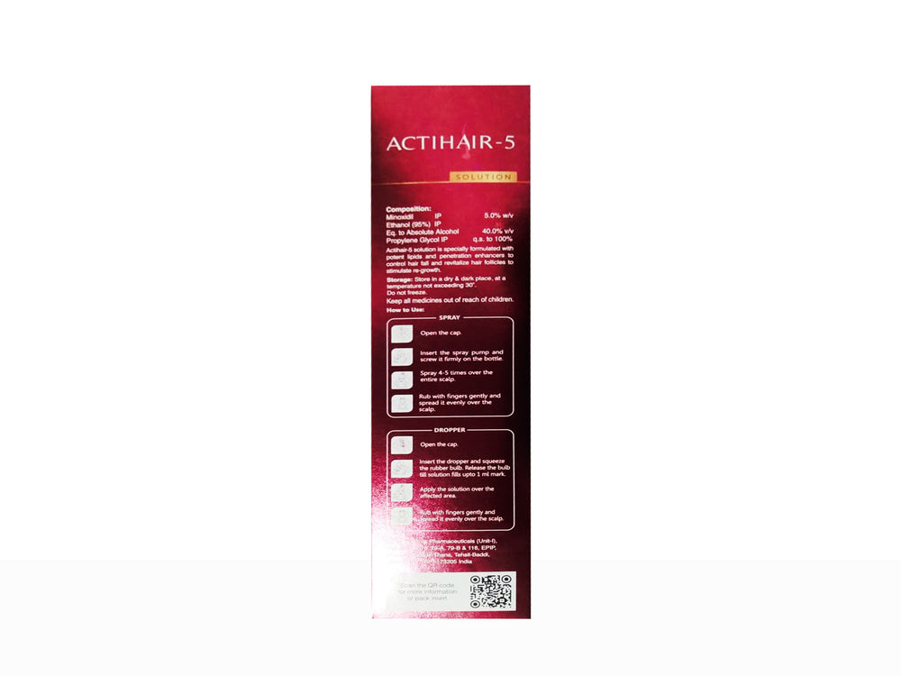 Actihair-5 Hair Regain Treatment Topical Solution