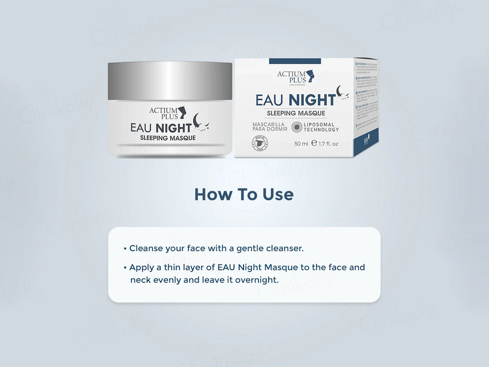 Actium Plus Eau Night Sleeping Masque